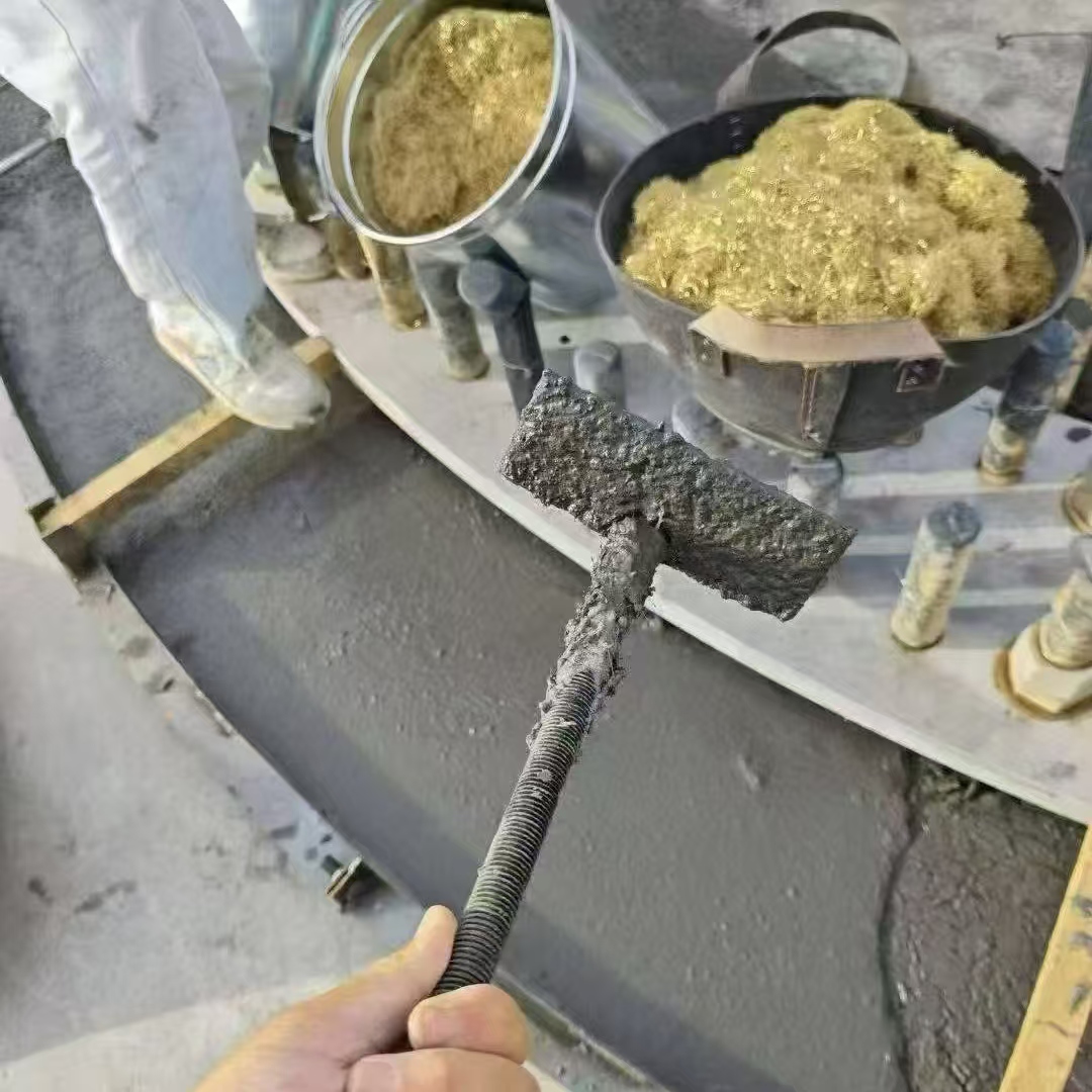 濠江C120钢纤维高强无收灌浆料 轧机压缩机汽轮机发电机锻压设备底座灌浆材料